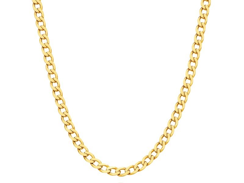 Χρυσή αλυσίδα λαιμού κουρμέτ