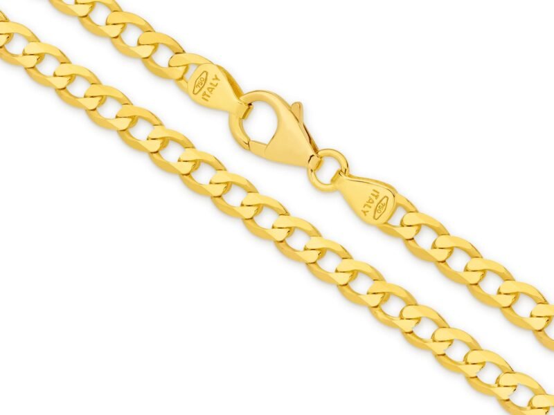 Χρυσή αλυσίδα λαιμού κουρμέτ