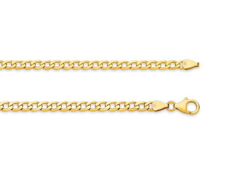 Χρυσή αλυσίδα λαιμού κουρμέτ