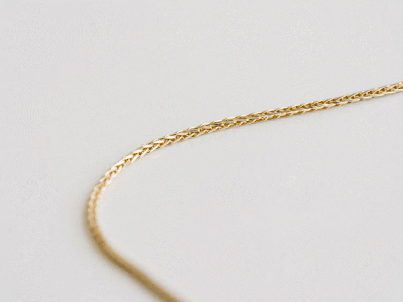 Χρυσή αλυσίδα λαιμού γυναικεία σπίγκα