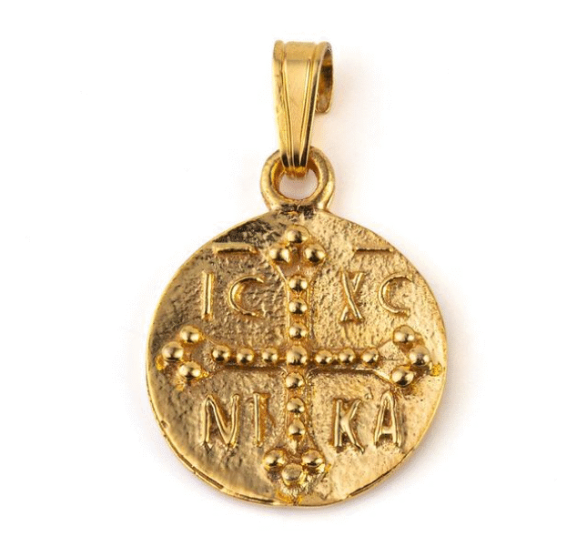 Χρυσό Κωνσταντινάτο IC XC NIKA 14Κ