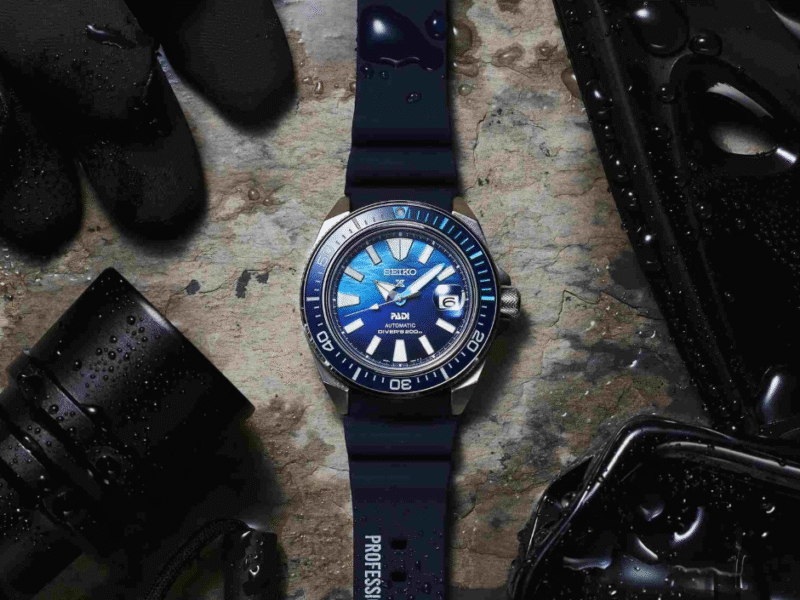 SEIKO Prospex 'Great Blue' Samurai Scuba PADI Special Edition Automatic Ανδρικό SRPJ93K1