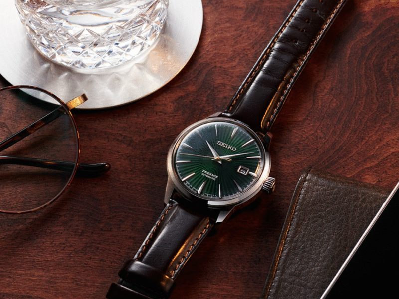 SEIKO Presage Cocktail Time: 'Mockingbird' Automatic Ανδρικό SRPD37J1