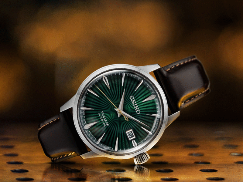 SEIKO Presage Cocktail Time: 'Mockingbird' Automatic Ανδρικό SRPD37J1