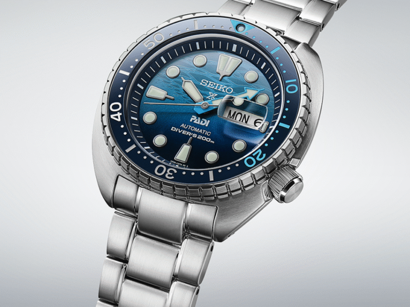 SEIKO Prospex 'Great Blue' Turtle Scuba PADI Special Edition Automatic Ανδρικό SRPK01K1J