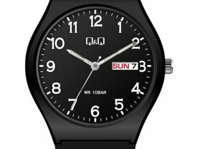 Q&Q Ρολόι με Καουτσούκ λουράκι A212J004Y